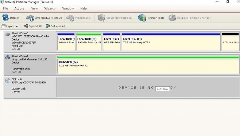 Active Partition Manager