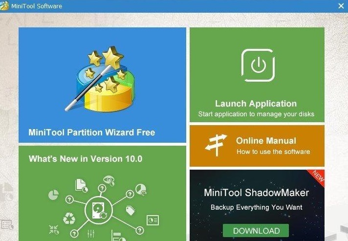 MiniTool Partition Wizard Home Edition