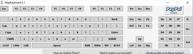 Mapkeyboard